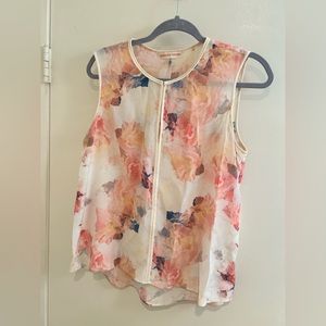 Rebecca Taylor designer 100% silk blouse